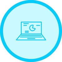 Online Stats Vector Icon