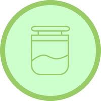 Jar on Display Vector Icon
