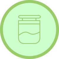 Jar on Display Vector Icon