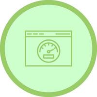 Page Speed Vector Icon
