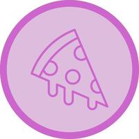 icono de vector de pizza