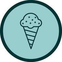 icono de vector de helado