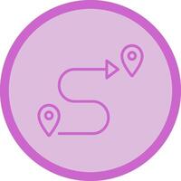 Route Vector Icon