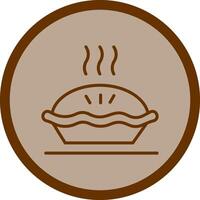 Pie Vector Icon