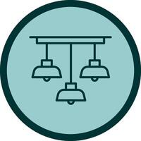 Overhead Light Vector Icon