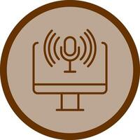 Podcast Vector Icon