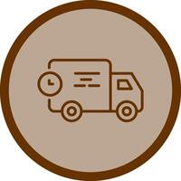 Delivery Truck Vector Icon