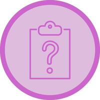 Question Vector Icon