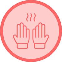 Smelly Hands Vector Icon
