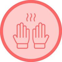 Smelly Hands Vector Icon