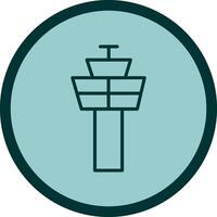 Control Tower Vector Icon