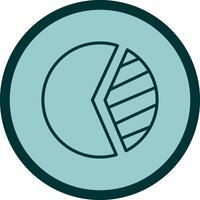 Pie Chart Vector Icon