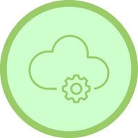 Cloud Computing Vector Icon