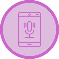 Voice Record Vector Icon