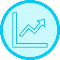 Graph Up Vector Icon