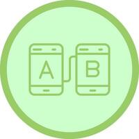 AB Testing Vector Icon