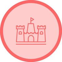 Sandcastle Vector Icon