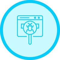 Web Bug Vector Icon