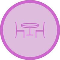 Dining Table I Vector Icon