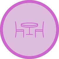 Dining Table I Vector Icon