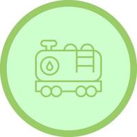 Tank Wagon Vector Icon