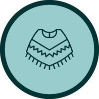 Poncho Vector Icon
