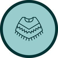 Poncho Vector Icon