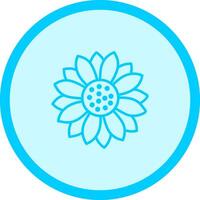 icono de vector de girasol