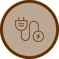 Electric Current Vector Icon