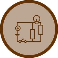 Electrical Circuit Vector Icon