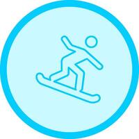 Snowboard Vector Icon