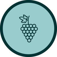 Grapes Vector Icon