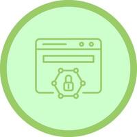 Web Protected Vector Icon