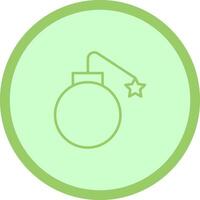 Exploding Cannon Ball Vector Icon