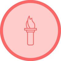 Torch Vector Icon