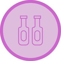 Drink Bottle Vector Icon