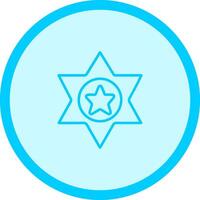 Sheriff Vector Icon