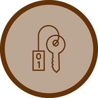 Hotel Keys Vector Icon