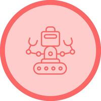Industrial Robot I Vector Icon