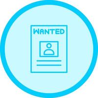 Wanted Poster Vector Icon