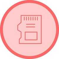 SD Card Vector Icon