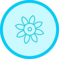 icono de vector de flores