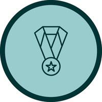 icono de vector de medalla