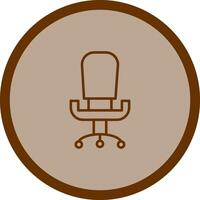 Office Chair III Vector Icon