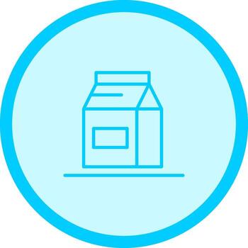 icono de vector de botella de leche