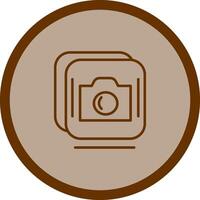 icono de vector de camara