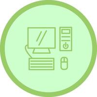 Computer Vector Icon