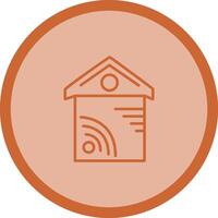 House Wifi Vector Icon