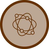 Atomic Structure Vector Icon