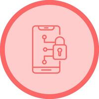 Secure Device Vector Icon